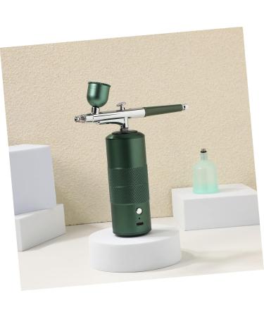 Airbrush Makeup Kit & Facial Moisturizer Portable Stainless Steel Nail Decorating Set for Flawless Results - Buy Online on GoSupps.com