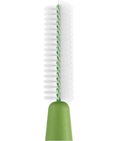 Green TePe Interdental Brushes 0.8 mm - 5 Packets of 8 (40 Brushes) by Tepe - Buy Online on GoSupps.com