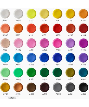 Arteza Polymer Clay Kit - 42 Colors & Tools for Adults and Teens - Ideal for Clay Earrings & Jewelry Making - Buy Online on GoSupps.com