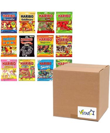 12 Mixed HARIBO Sweets Bags (140G) Random Mied Flavours of Sweets Bag - VSTAR - Buy Online on GoSupps.com
