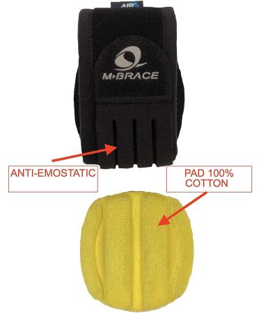 Elbow Brace for Tennis Elbow & Epicondylitis - Adjustable Compression Support Strap - Black Regular Size - Buy Online on GoSupps.com