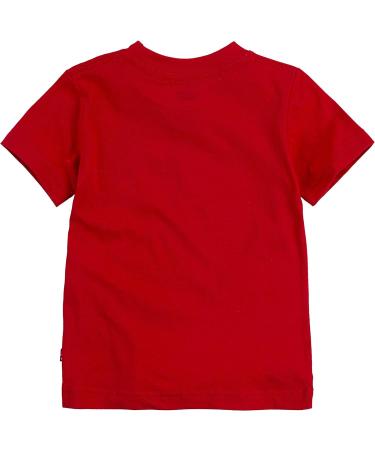 Levi's Kids LVB S/S Batwing Tee - Baby Boys 9 Months (Super Red) - Buy Online on GoSupps.com