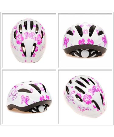 Girl's Pink Bike Helmet | Ages 3-10 | Adjustable & Multi-Sport | CPSC Certified - Buy Online on GoSupps.com