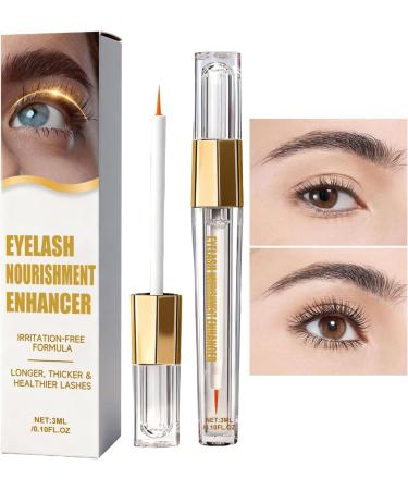 Eyelash Enhancer 3ml Eyelash Thickening Solution for Men and Women Promotes Fuller Stronger and Longer Eyelashes Ideal for Daily Makeup Weddings Parties etc. - Buy Online on GoSupps.com