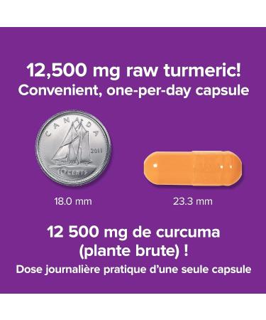 Webber Naturals Turmeric Curcumin Extra Strength 12 500 mg of Raw Herb 60 Capsules Digestion Joint and Antioxidant Support Herbal Supplement Turmeric Curcumin 60 count (Pack of 1) - Buy Online on GoSupps.com