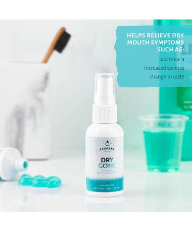 Natural Dry Mouth Moisturizing Spray with Xylitol - Dry Gone Throat Moisturizer Provides Relief from Cotton Mouth with Neem Peppermint Oil & Herbal Extracts CRC KOSHER (2 Fl Oz) - Buy Online on GoSupps.com