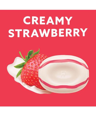 HALLS Throat Soothing Creamy Strawberry Drops - 25 Count | International Shipping Available - Buy Online on GoSupps.com