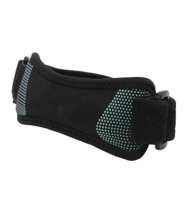 RiToEasysports Adjustable Patella Strap Knee Brace - Shock Absorption Pain Relief for Basketball Running & Tennis (Green) #311 | International Shipping Available - Buy Online on GoSupps.com