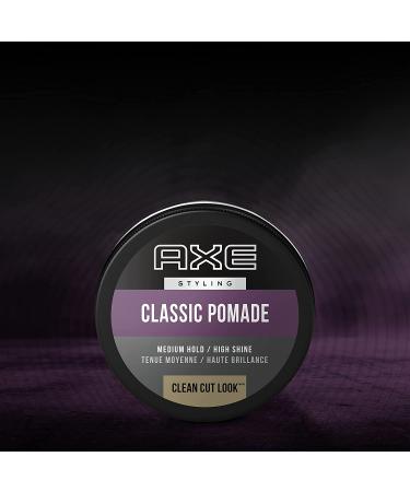 Axe Styling Classic Pomade 2.64oz - Medium Hold & Natural Finish (Pack of 2) - Buy Online on GoSupps.com