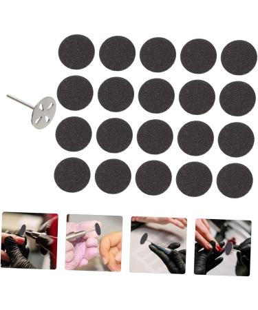 Beatifufu 1 Set Nail Polishing Sheets Pedicure Tools Pedicure Sanding Disc Nail Grinder Sanding Slices Manicure Sandpaper Disc Dead Skin Polishing Slices Dead Skin Removing Tools - Buy Online on GoSupps.com