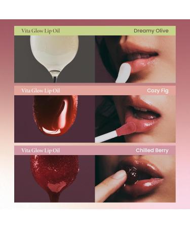 AXIS-Y Vita Glow Lip Oil with Vitamin E & Ceramide - Nourishing & Revitalizing Dry Chapped Lips with Long Lasting Moisturization - Vegan Korean Skin Care Lip Treatment - 0.13 fl. oz. (Cozy Fig) - Buy Online on GoSupps.com