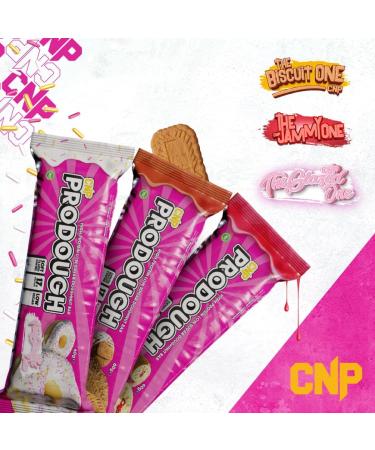 CNP Professional Prodough Milk Protein Bars - 17g Protein Soft Centre Filled Bars (The Glazed One) - Buy Online on GoSupps.com