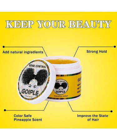 Non-Greasy Strong Hold Edge Control Wax for Women - 4oz - Buy Online on GoSupps.com