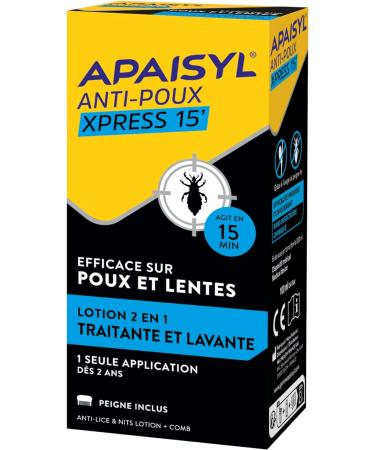 Apaisyl Poux Anti-Lice and Nits 100ml - Effective Lice Treatment Solution - Buy Online on GoSupps.com