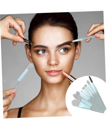 minkissy 2 Sets Travel Makeup Foundation Brush for Makeup Eyeshadow Brush Cosmetic Brush Mini Makeup Ladies Suits Lip Brush Girls Beauty Miss Morandi Wooden Handle Fiber Wool - Buy Online on GoSupps.com