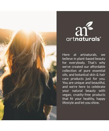Artnaturals Argan Hair Growth Shampoo - 16 Fl Oz - Hair Loss Treatment for Men & Women - Biotin, Argan Oil, Keratin, Caffeine Infused - Buy Online on GoSupps.com