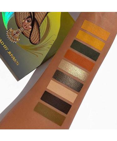 Juvia's Place Marigold Honey Deep Merlot Eyeshadow Palette - Pigmented Professional Eye Makeup Palette - Buy Online on GoSupps.com