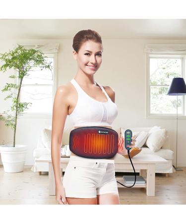 Comfier Heating Pad for Back Pain - Vibration Massage, Fast Heating with Auto Shut Off - Pain Relief for Lumbar, Abdominal & Legs - Gifts for Men - Buy Online on GoSupps.com