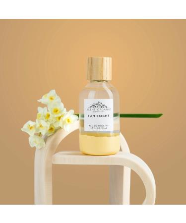 Scent-Organix I Am Bright Perfume for Men & Women - Fruity and Citrusy Scent with Notes of Pineapple Tiare Flower & Orange Flower - Non-Toxic Vegan & Biodegradable Perfume - 1.7fl Oz - Buy Online on GoSupps.com