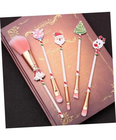 FRCOLOR 6pcs Christmas Beauty Kit for Girlfriend | Mini Makeup & Toiletry Bag | Travel Cosmetic Brush Set - Buy Online on GoSupps.com