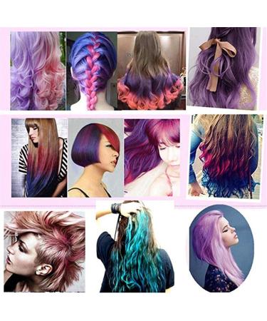 Haircover Ridge: Muxitrade 6-Piece Temporary Hair Color Chalk Comb Set for Parties & Cosplay Instant Unique Hair Chalk - Buy Online on GoSupps.com