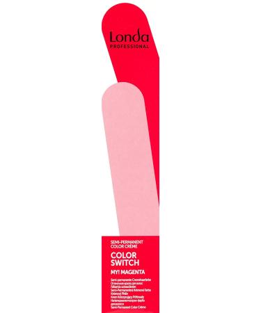 Londa Professional Color Switch My! Magenta Semi-Permanent Color Cream - 80 ml | Vibrant Magenta Hair Color for All Hair Types - Buy Online on GoSupps.com