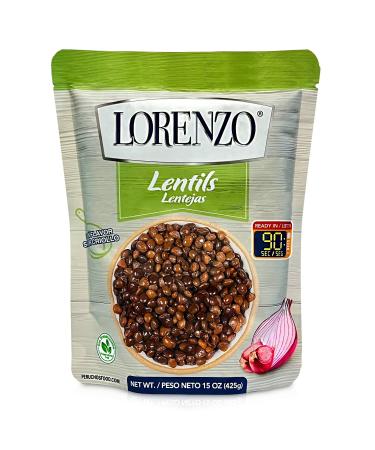 Lorenzo Lentils Bag 15oz 3 Pack | Latin Flavor from Peru | Sabor Criollo Marca Lorenzo - Buy Online on GoSupps.com