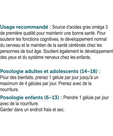 Genuine Health Omega3+ Think 60 softgels 1000mg DHA 400mg EPA Supports healthy cognitive function Wild-caught Non-GMO 60 count (Pack of 1) Think - Buy Online on GoSupps.com