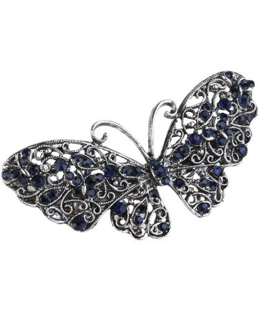 Frcolor Butterfly Hair Barrette Rhinestone Hair Clip Accessary for Women - Buy Online on GoSupps.com