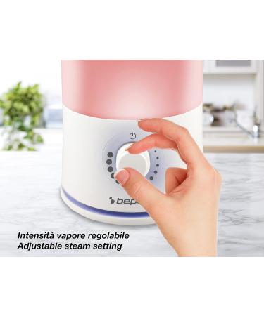 Beper 70 401 Humidifier & Essence Diffuser - 30W 2.4L LED Light Auto Switch-Off | Ideal for Home Office Kid's Room & Bathroom - International Shipping Available - Buy Online on GoSupps.com