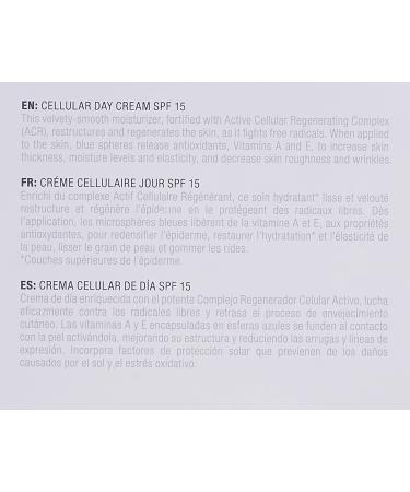 Buy Cellular DAY Cream SPF 15 - Moisturizing Protection for All Skin Types | International Shipping Available - Buy Online on GoSupps.com