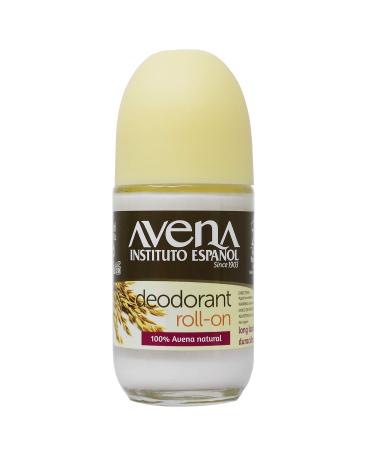 Instituto Espanol Avena Roll On Deodorant 2.5 fluid_ounces (Pack of 4) - Buy Online on GoSupps.com