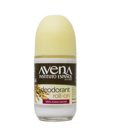 Instituto Espanol Avena Roll On Deodorant 2.5 fluid_ounces (Pack of 4)