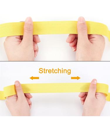 Benecreate 12-Color 32 Yards Rubber Band Tape - 25mm Stretch Elastic for Sewing & Craft Projects - Buy Online on GoSupps.com