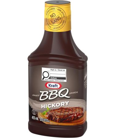 Kraft Hickory BBQ Sauce 455ml (Pack of 10) 455mL (Pack of 10) Hickory - Buy Online on GoSupps.com