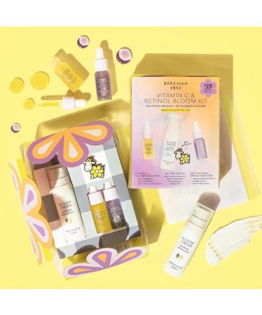 Beekman 1802 Vitamin C Retinol & Resurface Bloom Kit - Bloom Cream, Dream Booster Bakuchiol Serum, Golden Booster Vitamin C Serum - Buy Online on GoSupps.com