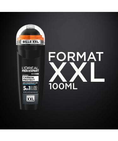 L'Oreal Paris Men Expert Roll On XL 100 ml Carbon Protect - Buy Online on GoSupps.com