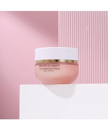  Generisch Moisturizing day cream with rose water grapeseed oil and hyaluronic acid - Anti-aging strengthens the skin barrier absorbs quickly nourishing cream for the - Buy Online on GoSupps.com