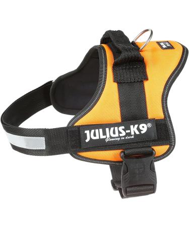 K9 Powerharness M/0 - Durable Orange Dog Harness for Ultimate Comfort & Control | International Shipping Available - Buy Online on GoSupps.com