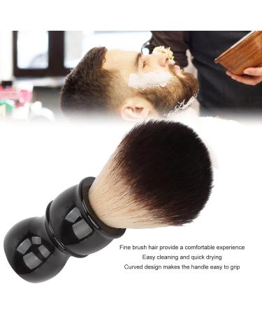 Ergonomic Men's Razor Brush | Professional Beard Care with Resin Handle & Soft Nylon Bristles - Buy Online on GoSupps.com