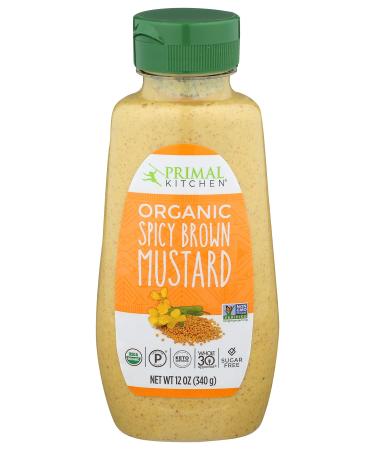 Primal Kitchen, Spicy Brown Mustard, 12 oz - Buy Online on GoSupps.com