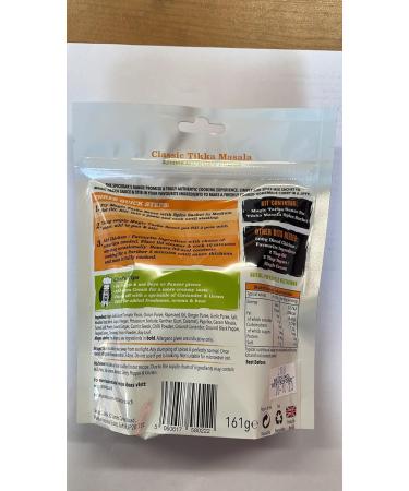 CLASSIC TIKKA MASALA- 322g(161gxPACK OF 2) - SPICERAK'S - THE REAL FAKEAWAY! UK's Best Indian Curry Sauce Meal Kit - Plant Based - Buy Online on GoSupps.com