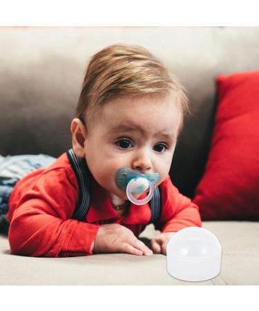 Exceart 10-Pack Pacifier Storage Box | Baby Pacifier Case Holder for Dust Protection & Organized Storage - Buy Online on GoSupps.com