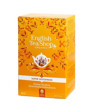 ETS - Green Rooibos Pomegranate & Blueberry ORGANIC 20 tea bags