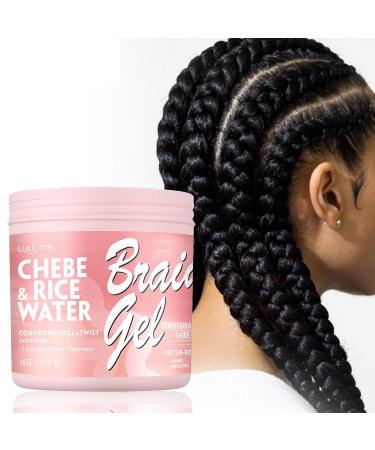 485g Vegan Extreme Hold Hair Styling Gel for Braided Wavy Curly Hair | Non-Greasy Non-Sticky Pomade for Men & Women | Refreshing & International Shipping - Buy Online on GoSupps.com