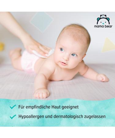 Amazon Brand Mama Bear Sensitive Baby Wipes - Unscented 768 Count (12 Packs of 64) - Gentle & Hypoallergenic Baby Wipes for Sensitive Skin - Buy Online on GoSupps.com