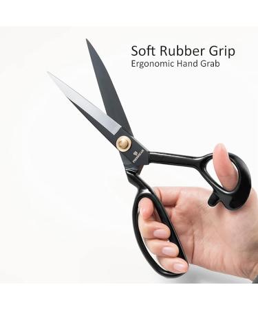 Professional Tailor Scissors 9 Inch for Cutting Fabric Heavy Duty Scissors for Leather Cutting Industrial Sharp Sewing Shears for Home Office Artists Dressmakers - Buy Online on GoSupps.com