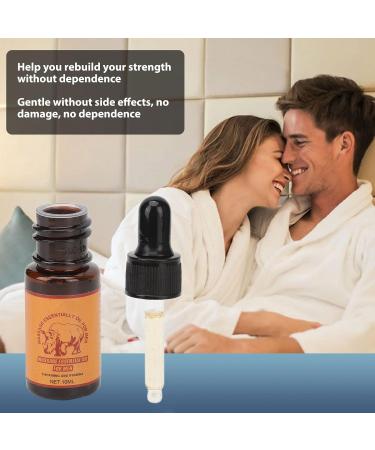 Herbal Massage Oil for Men - Relaxing Essential Oil 2 Pack | Mild Formula for Staying Up Late - Buy Online on GoSupps.com