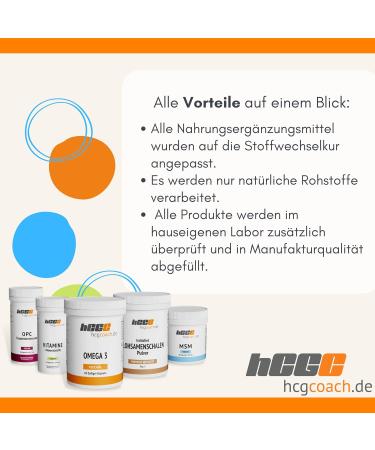 HCGC Original Basic Package - 30 Days Nutritional Supplements 21-Day Metabolic Cure + 9 Free Days Sugar-Free Speedboost Syrup (Lemon) - International Shipping Available - Buy Online on GoSupps.com