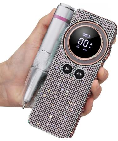 Colcolo Portable Nail Drill Cordless Nail File Set 50W Quiet Salon Home Use Professional Rechargeable for Drill Sharpening Carving - Buy Online on GoSupps.com